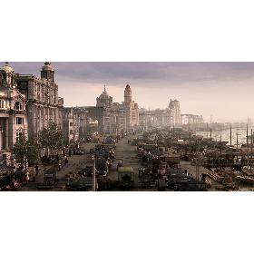 China on the beach - wharf market 3D model